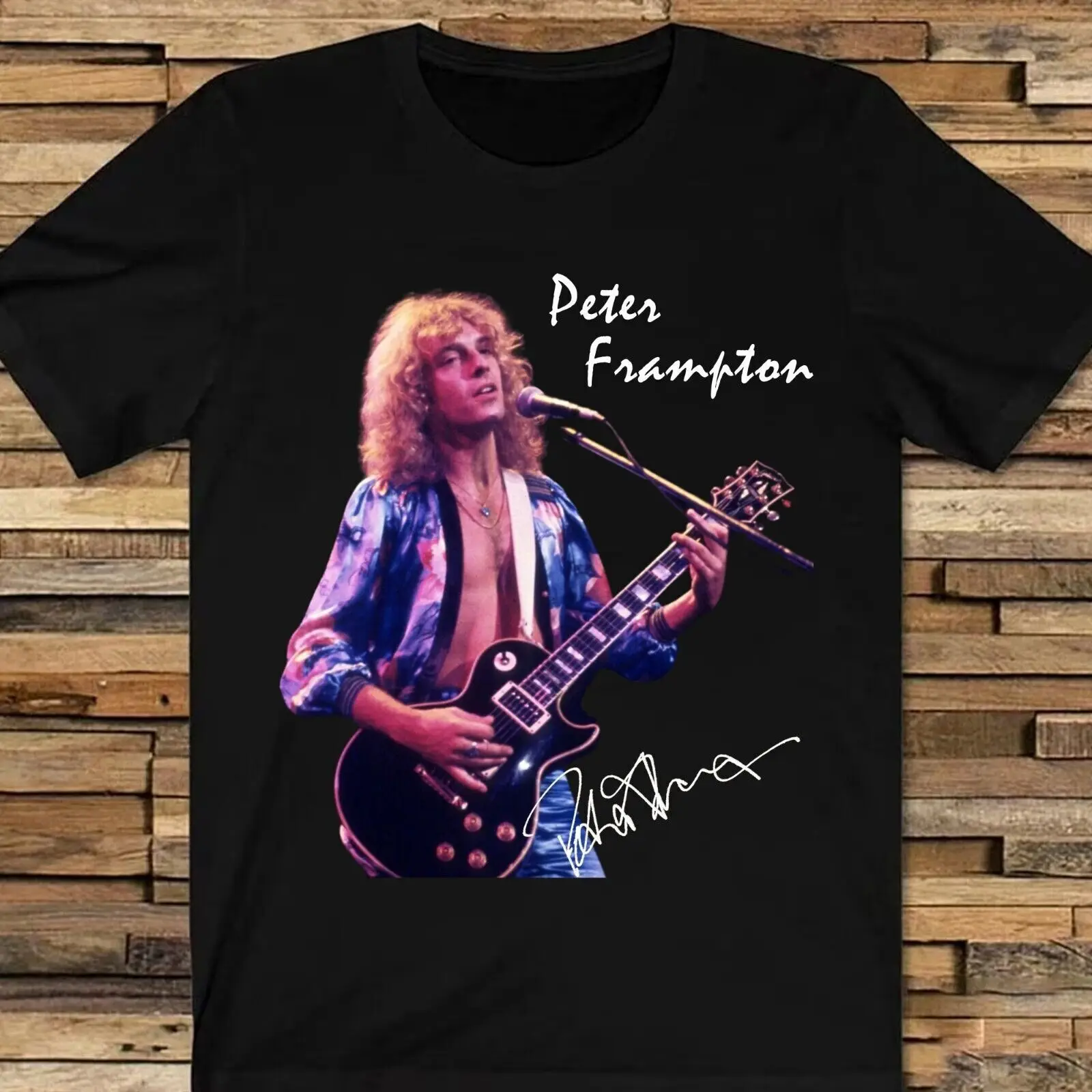 New Rare Peter Frampton Shirt Signature Gift Family Men S-3XL T-Shirt 4H1531