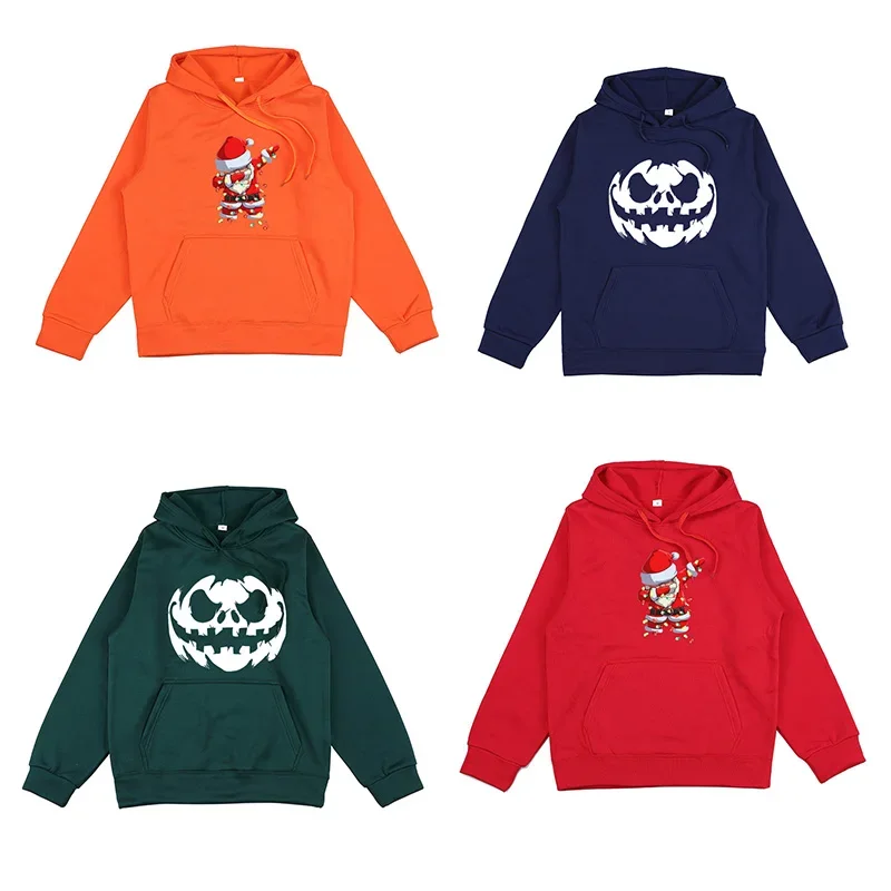 2023 Nightmare Before Christmas Hoodie Men Women Classic Movies Pullover Sweatshirt Vintage Streetwear Fleece Sweater Halloween