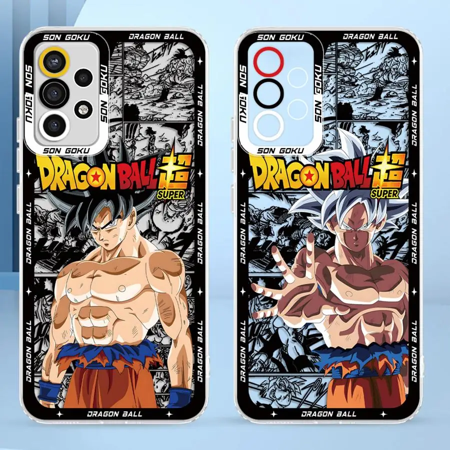 لينة غطاء الهاتف حقيبة لهاتف سامسونج غالاكسي A25 A15 A34 A35 A36 A13 A56 A33 A26 A24 A73 A54 A55 A23 A14 اليابانية لعبة دراغون بول جوكو #1