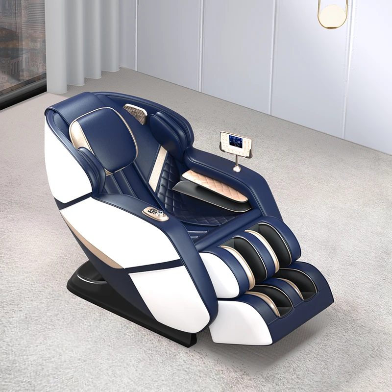 OEM Artificial Intelligence Kneading L Track Chair Massager Full Body 4D Zero Gravity Massage Chair