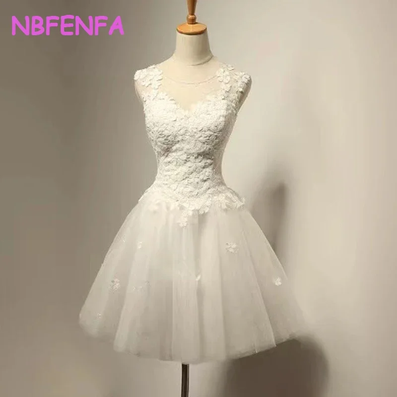 Nbbenfa abito da sera 2024 nuovo stile abito corto da damigella d'onore abito da festa di compleanno Sexy elegante Slim Wihe abito Vestidos De Noche