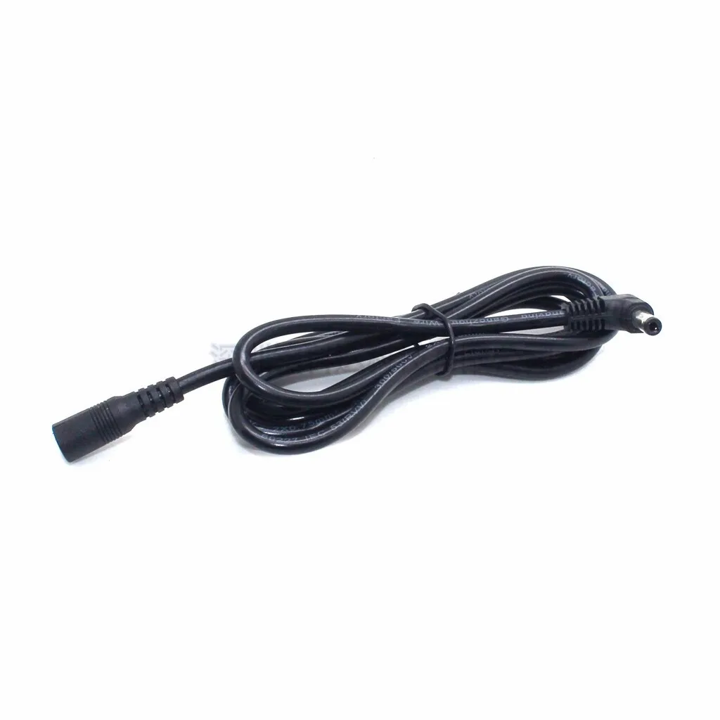 For DC power cord DC5.5 * 2.5mm elbow male to female extension cable high power pure copper 5.5 * 2.1 cable