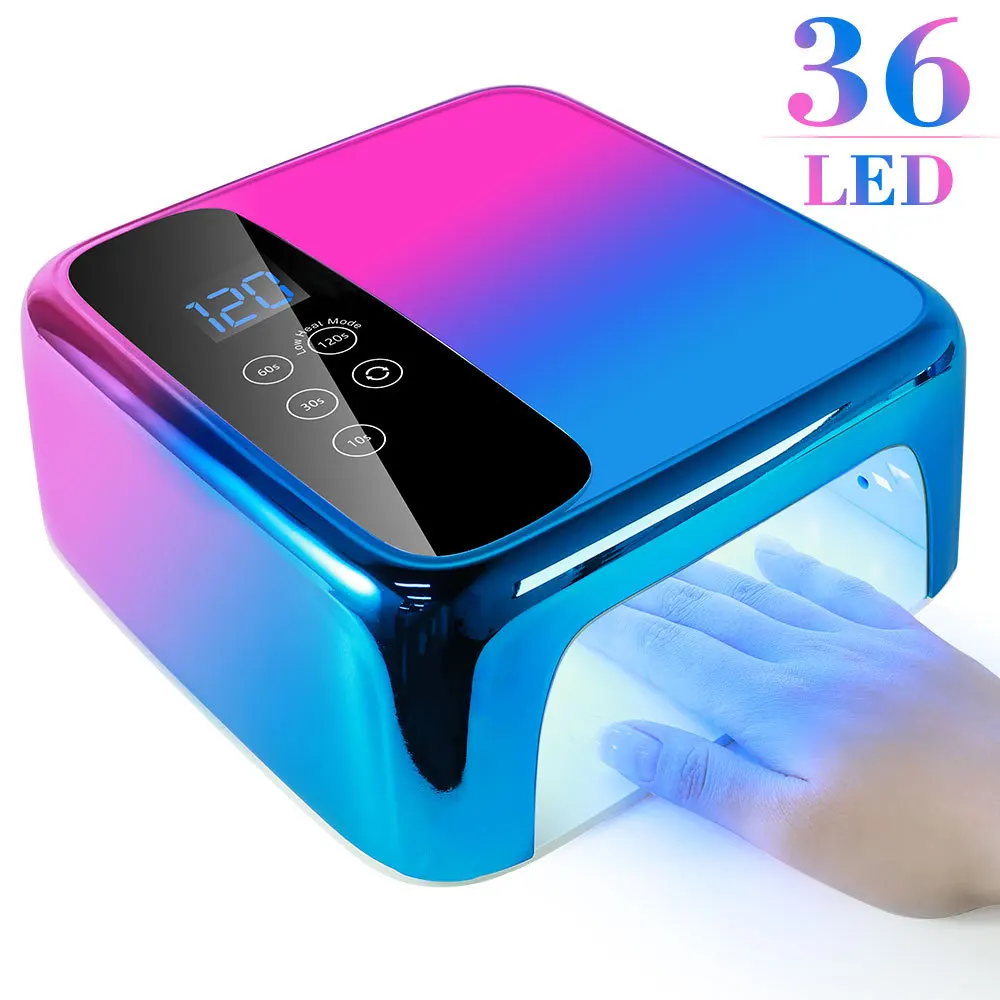 

96W Rechargeable Nail Lamp Dryer Wireless Gel Lamp Professional UV Led Lamp Gel Polish Nail Drying for All Nail Polish