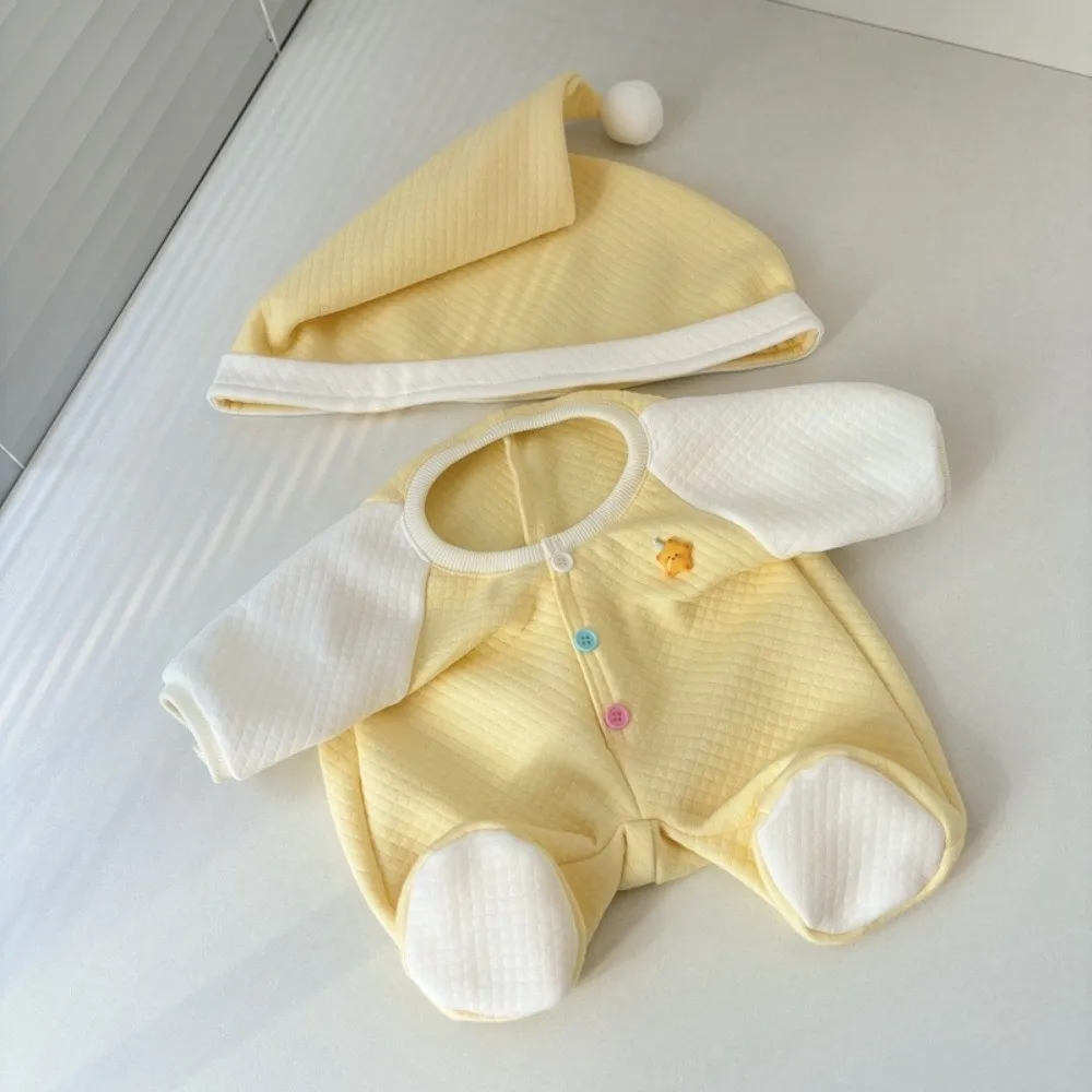 Jumpsuit 40cm Cotton Doll Clothes Sitting Posture Clown Hat Doll Clothes Cartoon Cute No Attribute Doll Clothes