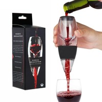 Portable Red Wine Decanter Aerator Bernoulli Air Magic Aerator Red White Wine Whisky Quick Decanter Equipment Bar Accessories