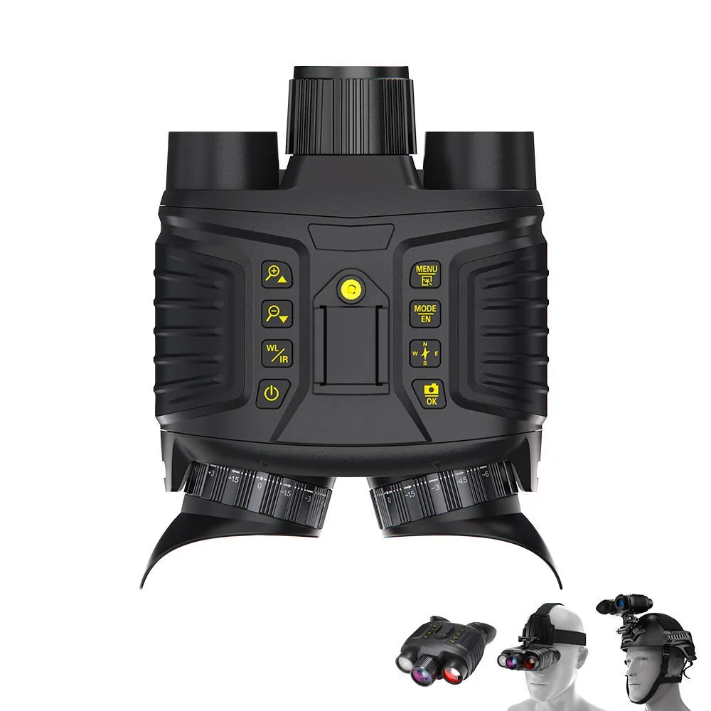 NV8360 Full-Color Night Vision Goggles 3-inch 480RGB*854 TFT Inner Screen 4K Resolution With Built-in One-click Compass