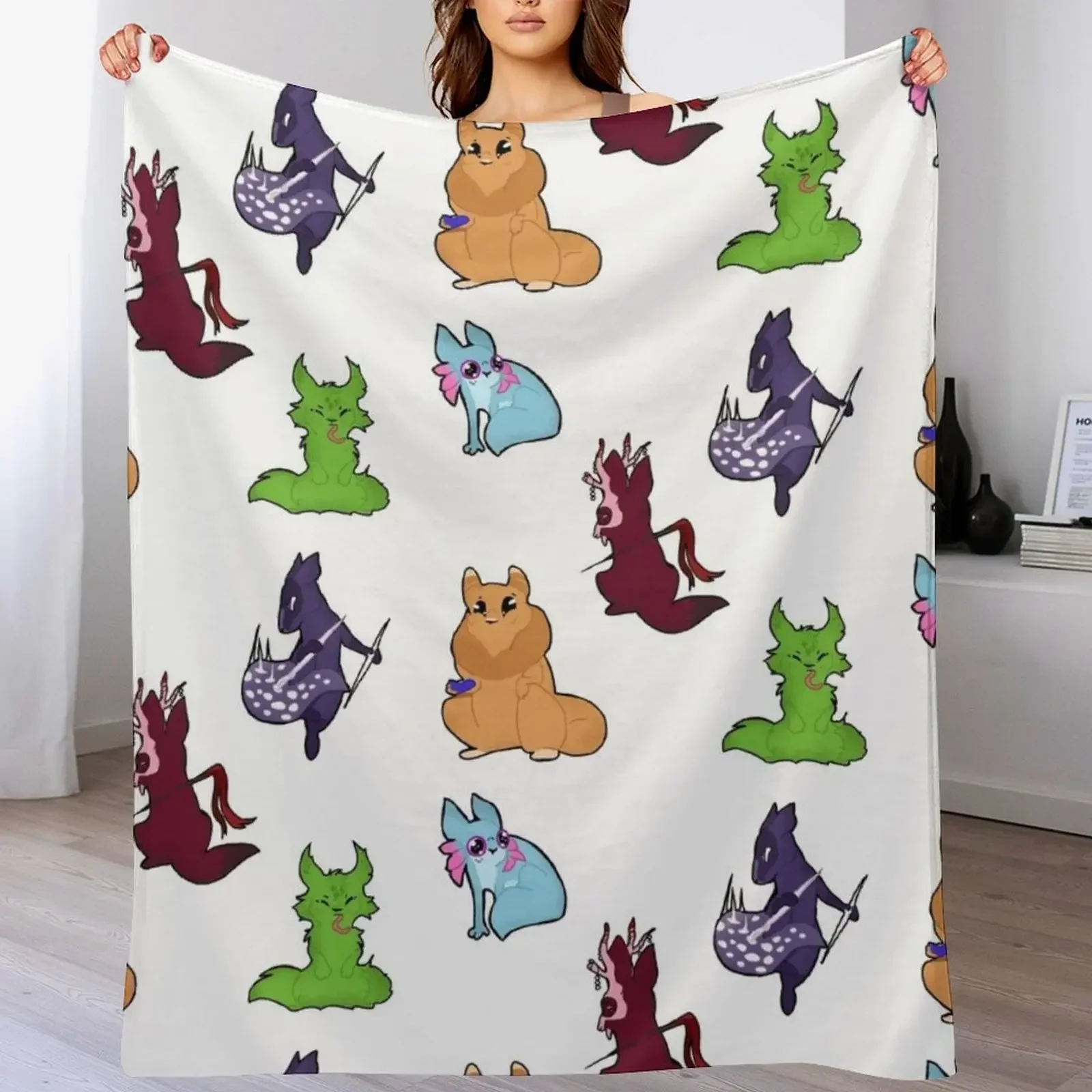 Rain World Downpour [Edition 2] Throw Blanket Custom Decorative Throw christmas decoration Cute Blankets