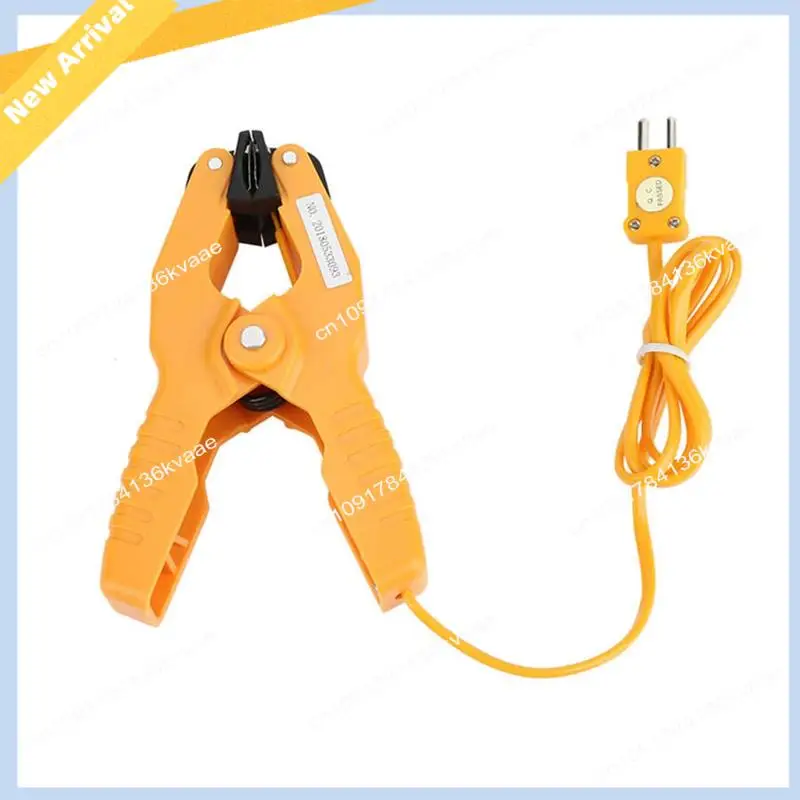 

M01K HT-05 K Тип термопары Датчик температуры Зажим для труб 1-3/8 дюймов -40-200 ℃ HT-05 Прочный Простой в использовании Желтый