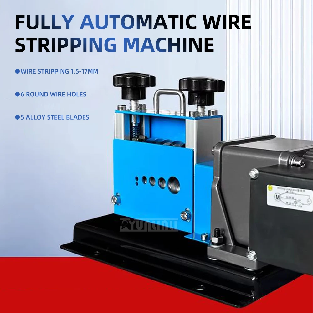 

New Electric Copper Wire Stripper, Compact Cable Stripping Machine for Home, Handheld Automatic Wire Skin Peeler Tool