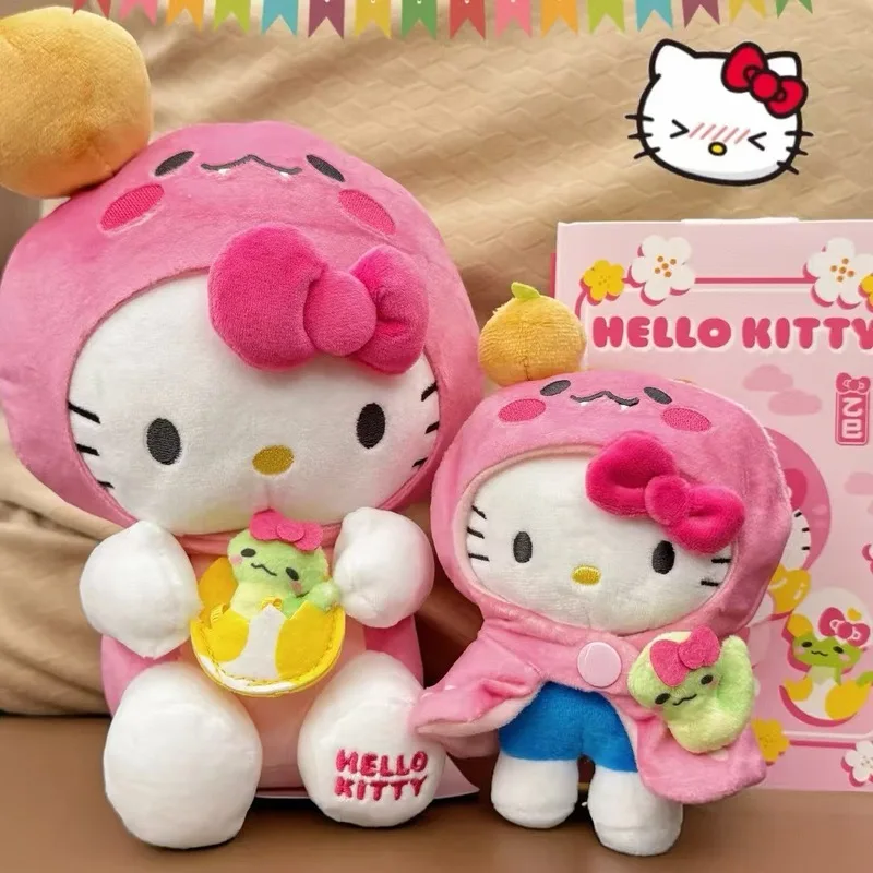 

Sanrio Year Of The Snake Hellokitty Cartoon Doll Doll Plush Toy Pillow Pendant Hello Kitty Decorative Plush Ornaments Doll Gift.