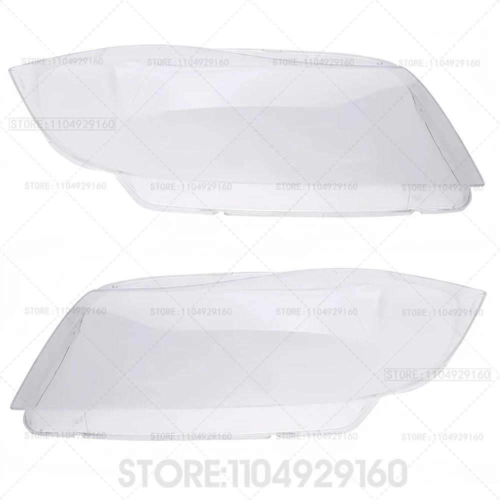 لسيارات BMW 3 Series E90 E91 2006-2012 زينون العلوي كشافات عدسة يغطي واضح مصباح سيارة قذيفة غطاء شفاف أضواء السيارة قذيفة