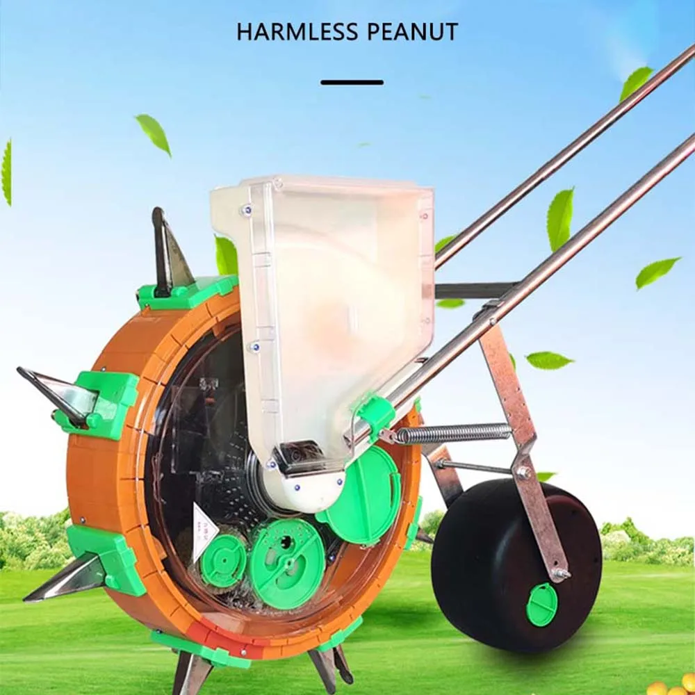 Peanut Corn Seeder Garden Tools Full Automatic Point Carousel Fine Planter Hand Push Cotton Soybean