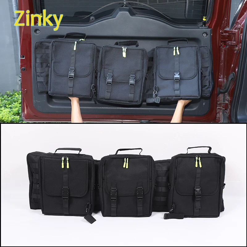 

Oxford Cloth Car Tailgate Multi-function Tool Box Hanging Bag Portable Backpack Fit for Toyota FJ Cruiser 2007-2021