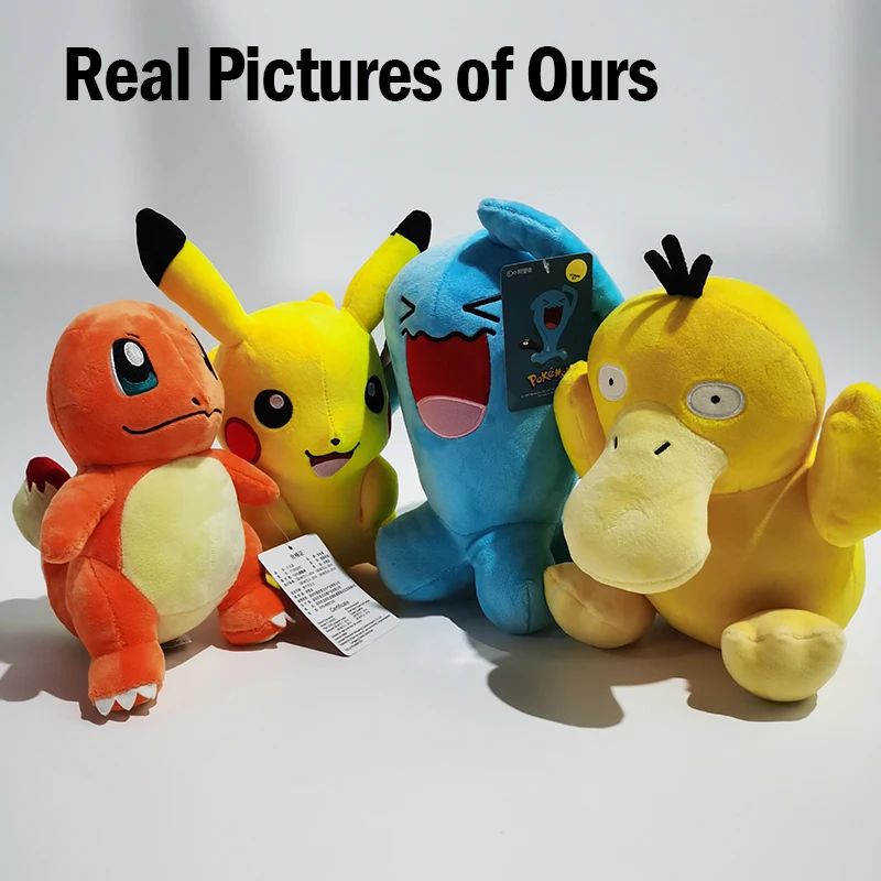 40 Styles Anime Pokemon Plush Charmander Squirtle Pikachu Plush Bulbasaur Stuffed Animal Toy Peluche Pokemon Doll Gift for Kid