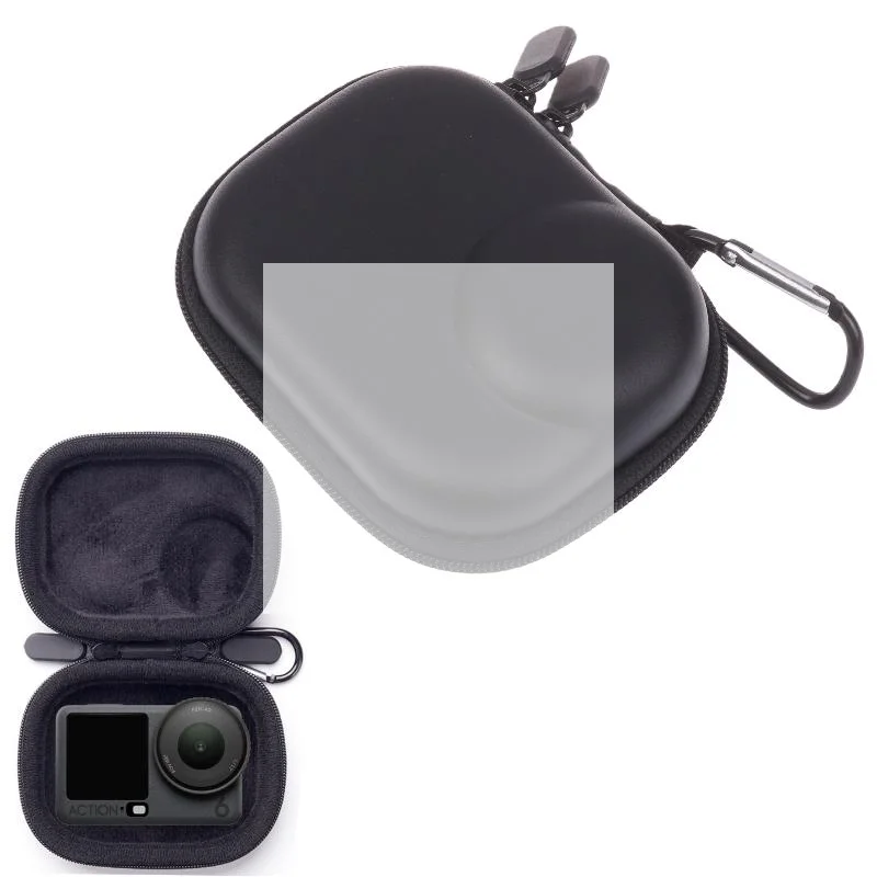 1Pcs PU Hard Travel Protector Case Carrying Case ForAction 6 Small Storage Bag Protective Accessories