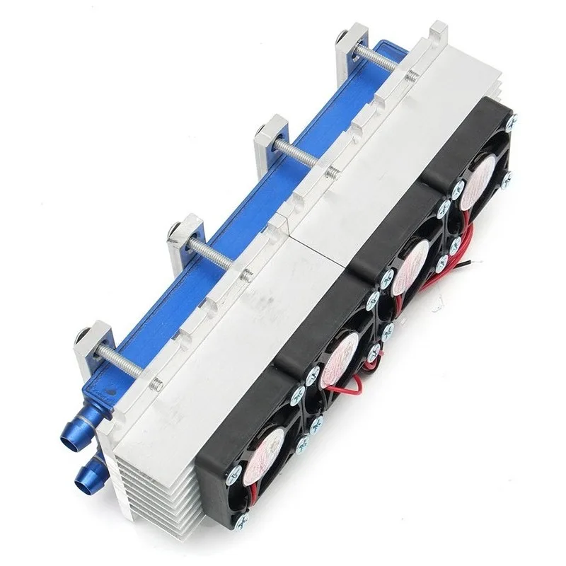 288W Thermoelectric Peltier Cooler DC12V Semiconductor Air‑Conditioner Cooling System DIY Refrigeration Module Kit