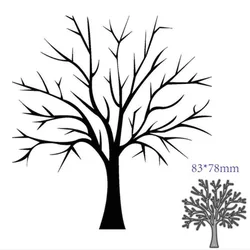 Tree Metal Cutting Dies DIY Cards Scrapbooking Decor Embossing Cut Stencils Die Photo makeAlbum