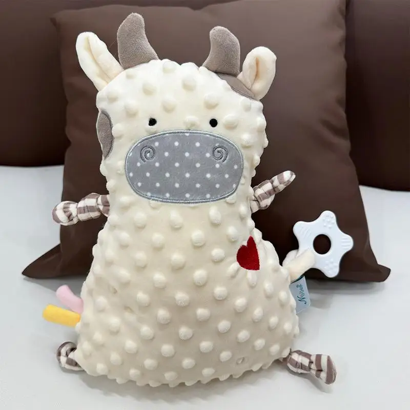 Stuffed Animal Loveys Cotton Lovey Comforter Stuffed Animals Toddler Sleep Aid Bedding Supplies for Bedroom Living Room Car