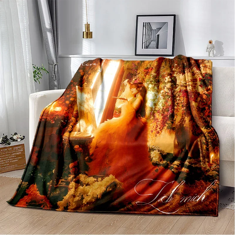 3D Ayliva Lieb Pop Singer  Soft Flannel Blanket for Bed Bedroom Sofa Picnic,Throw Blanket for Cover Outdoors Leisure Gift Kids