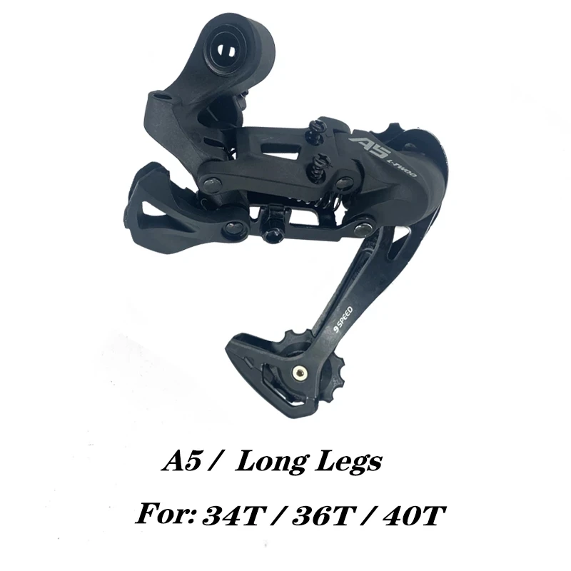 LTWOO A5 1X9 9 Speed Derailleurs Trigger Groupset 9s 9v Shifter Lever Rear Derailleur 2 Kits Switches Compatible SHIMANO