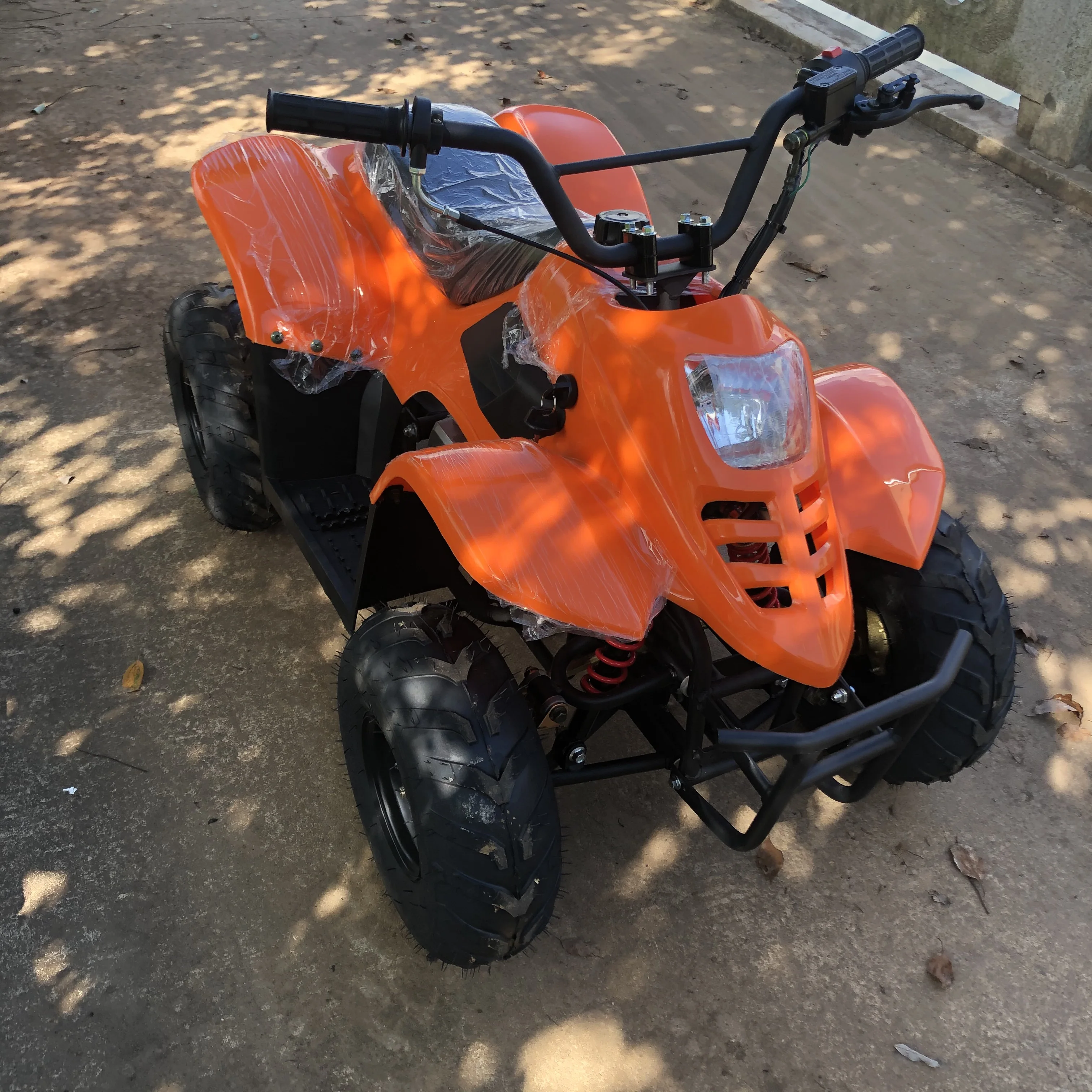 Safety Device Chain Drive Transmission System Various Colors Easy-to-Operate 49cc Customizable Children's ATV