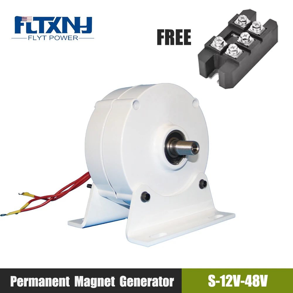 12KW PMG Wind Turbine Generator 24V 48V DC Power Magnetic Dynamo Water Turbine Hydro Alternator Free Energy