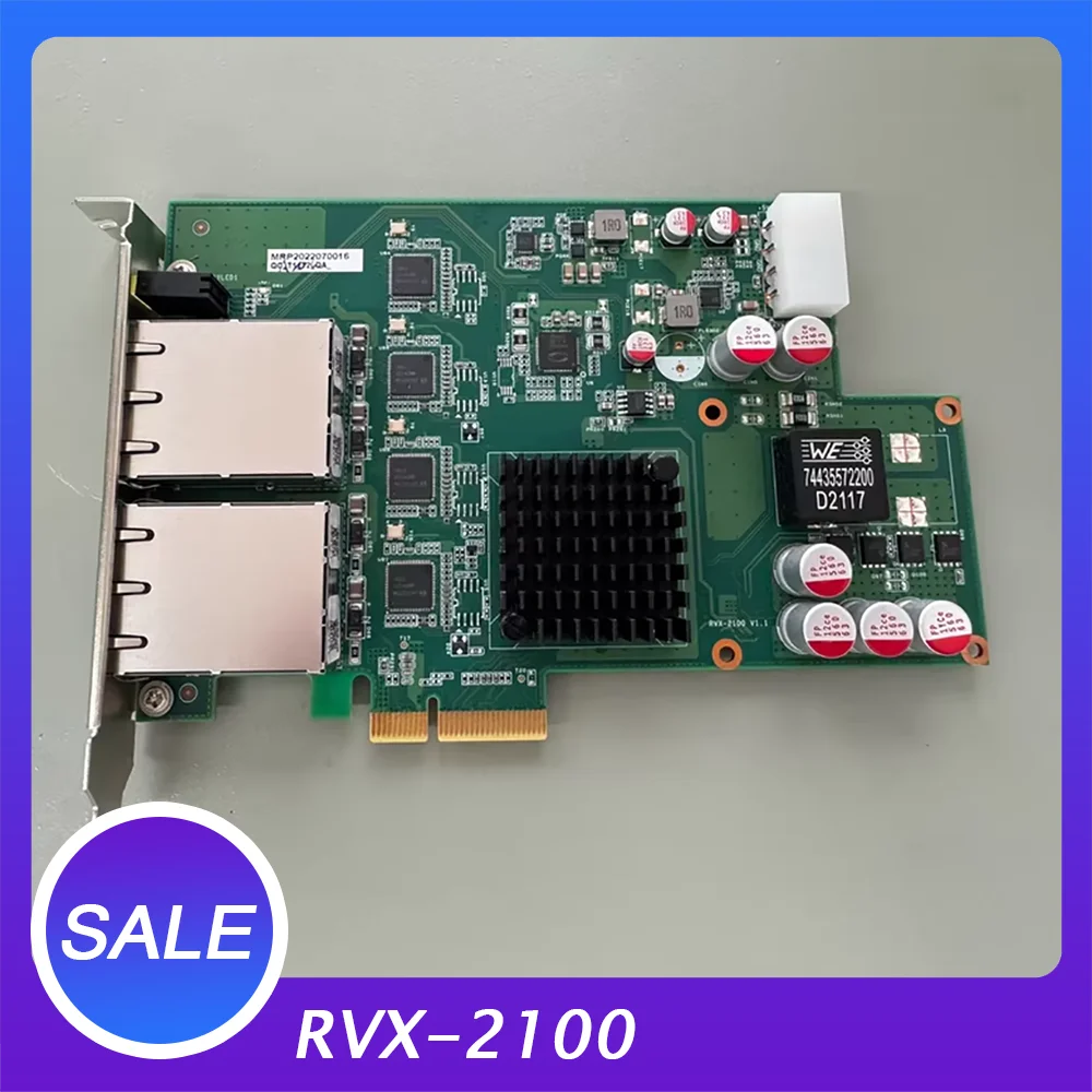 

Промышленная четырехпортовая сетевая карта PCI-E Gigabit POE C100-100 RVX-2100