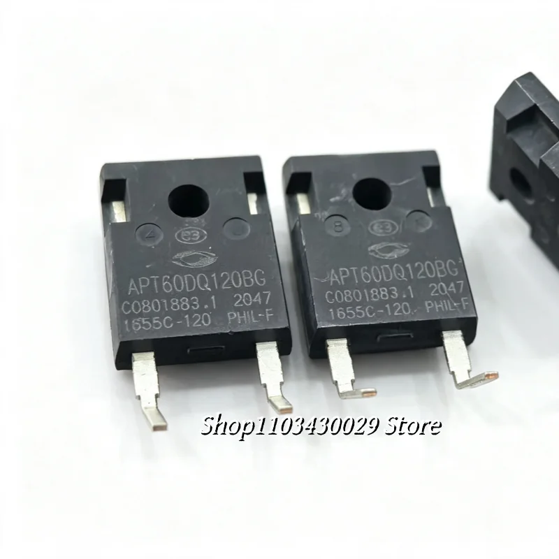 10pcs APT60DQ120BG Fast Recovery Diode 1200V TO‑247 Power Rectifier Diode For Power Supply Inverter