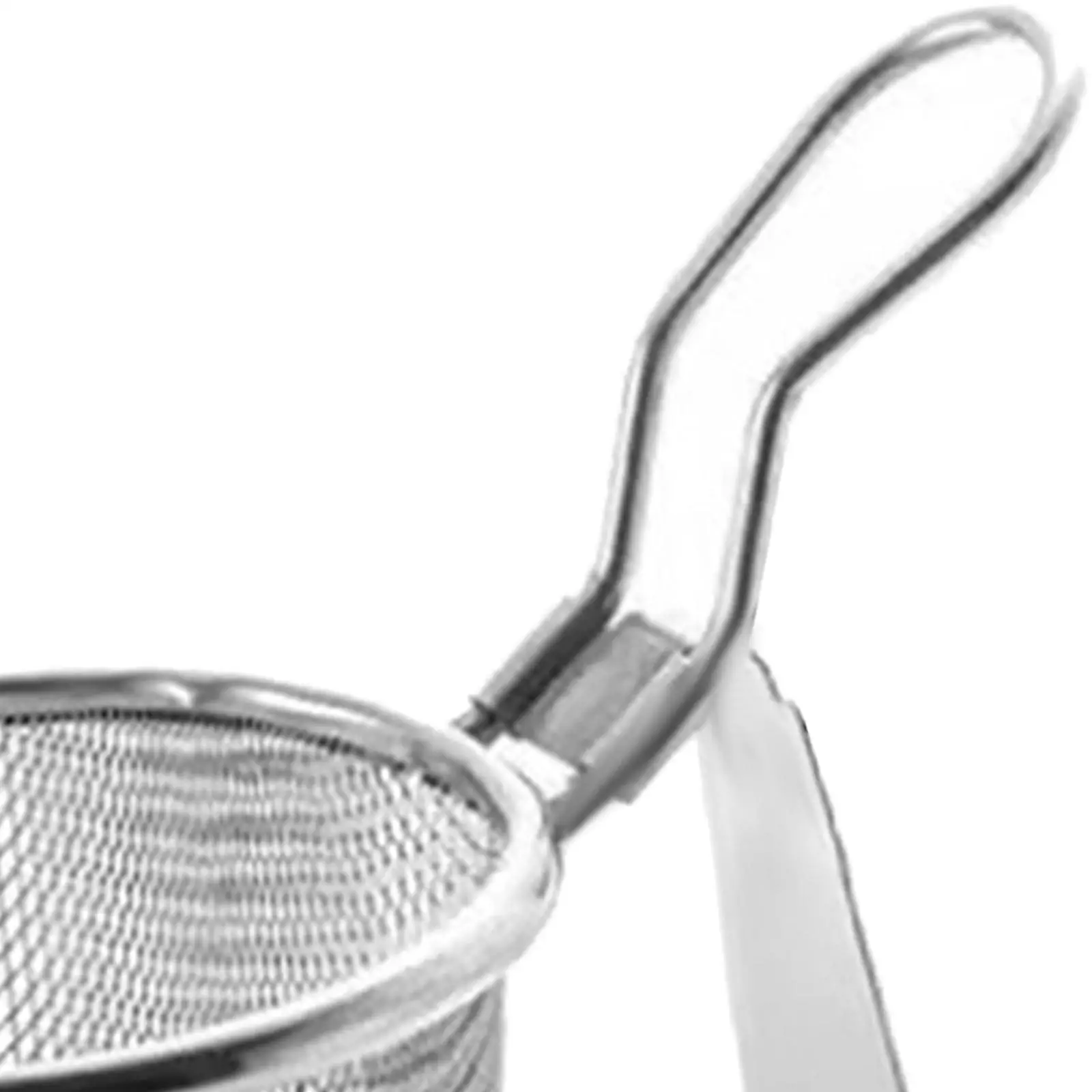 Mesh Noodle Colander Stainless Steel Pasta Strainer Fry Basket for Cooking Draining Soup and Vegetable Food