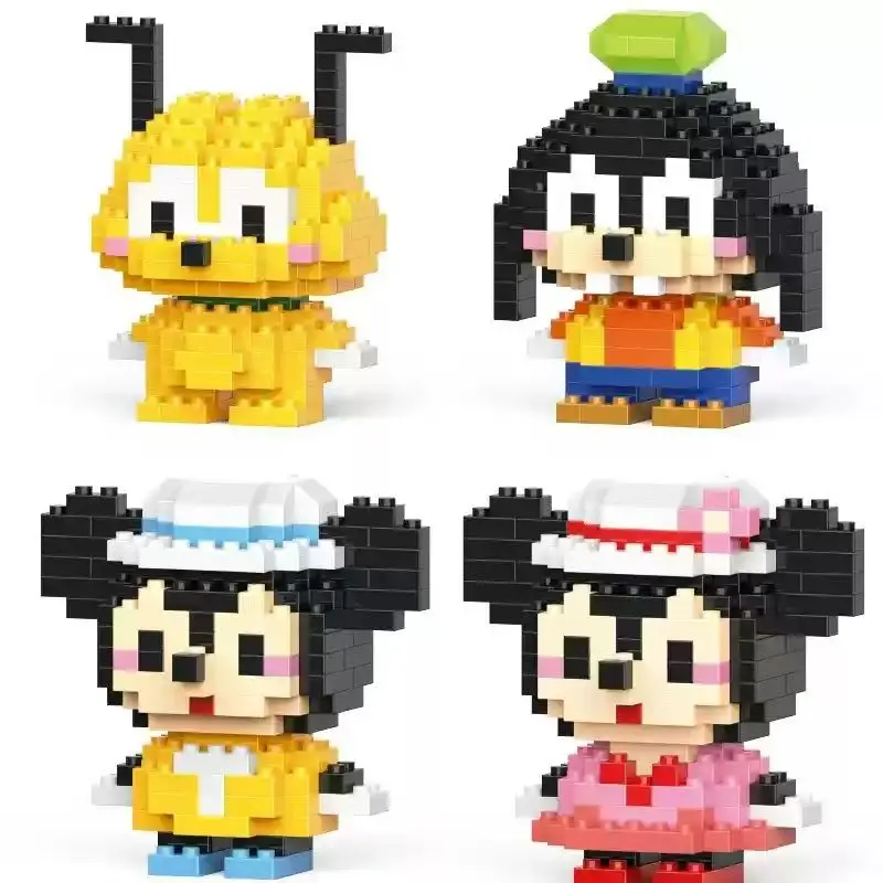 Animal Doll Building Block Model Micro Particle Assembled DIY Small Ornaments Birthday Gift For Boys And Girls