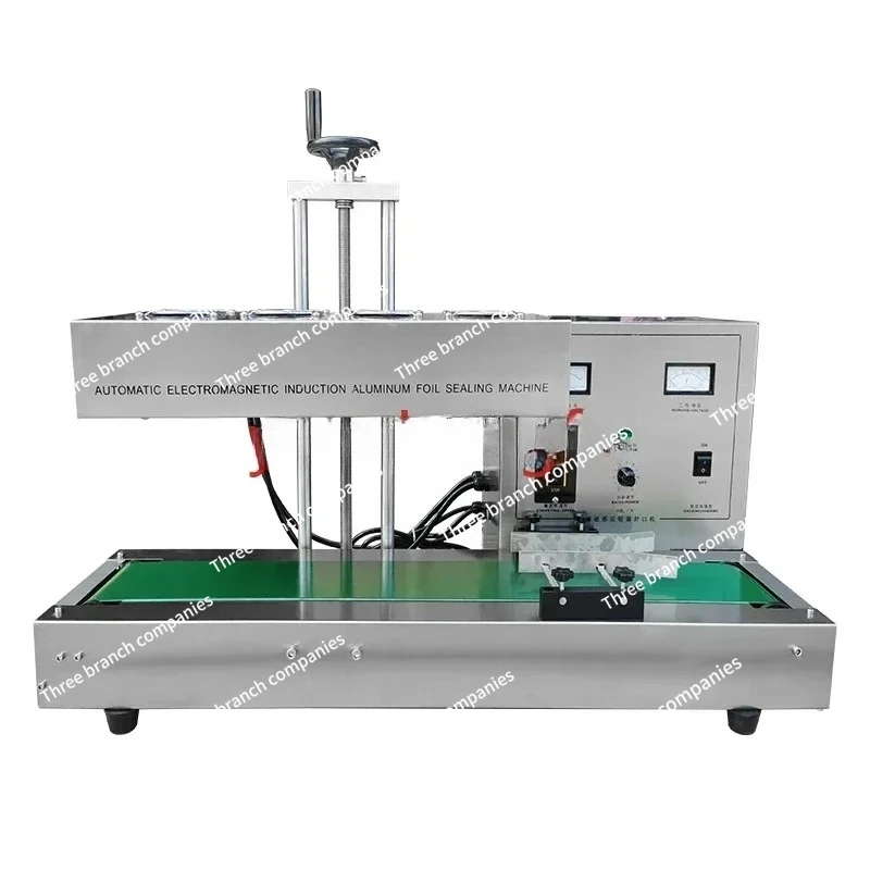 

Automatic Continuous Sealer Electromagnetic Induction Sealing mahine Aluminum Foil Bottle Cap Sealer 220V
