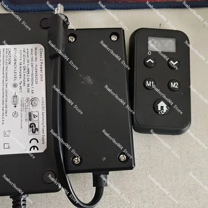 Electric Control System for Standing Desks with Control Panel and Box for One Two Three Lifting Column