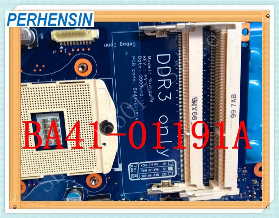 For Samsung R480 R478 R429 Laptop MOTHERBOARD N11P-GE1-A3 BA41-01191A HM55 DDR3 100% Test OK Free Shipping