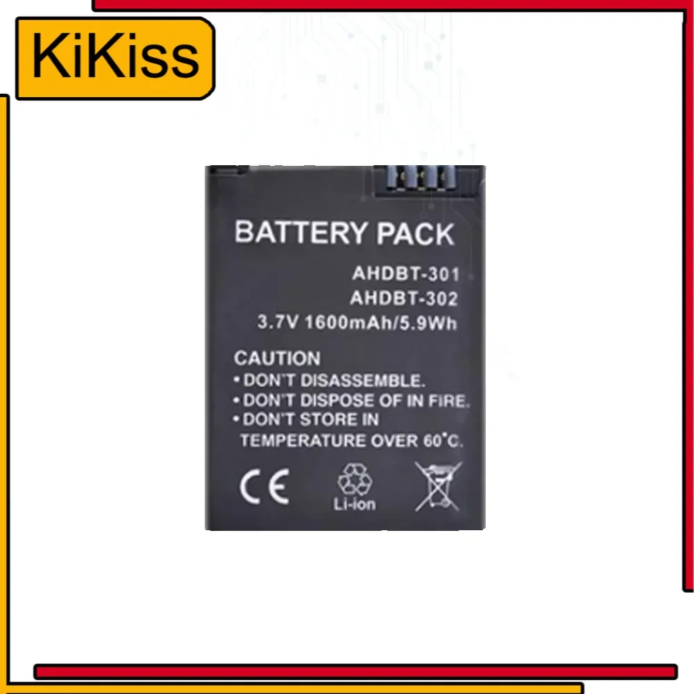 Battery for Gopro Hero 3 3+ AHDBT-301 AHDBT-201 Bateria Warranty