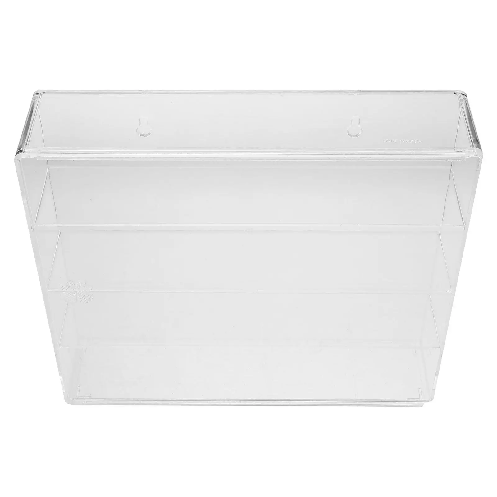 Countertop Makeup Organizer Clear Beauty Storage Box 4 Removable Dividers Lipstick Skincare Perfume Organizer Essential Oil