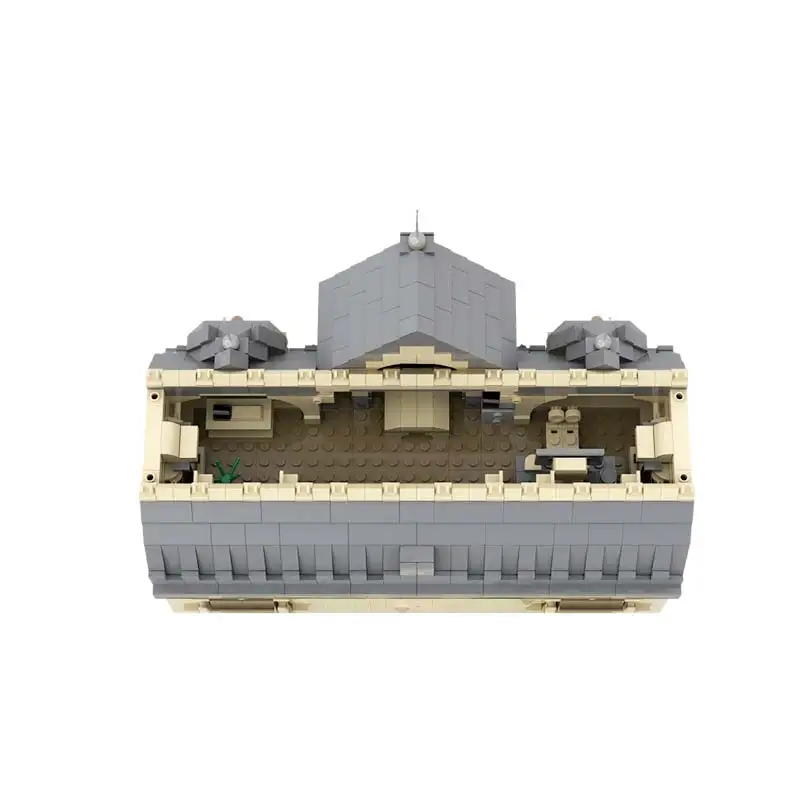 MOC – film célèbre, gouvernents étrangers, technologie de construction modulaire, blocs de construction, modèle de jouets pour enfants, cadeau