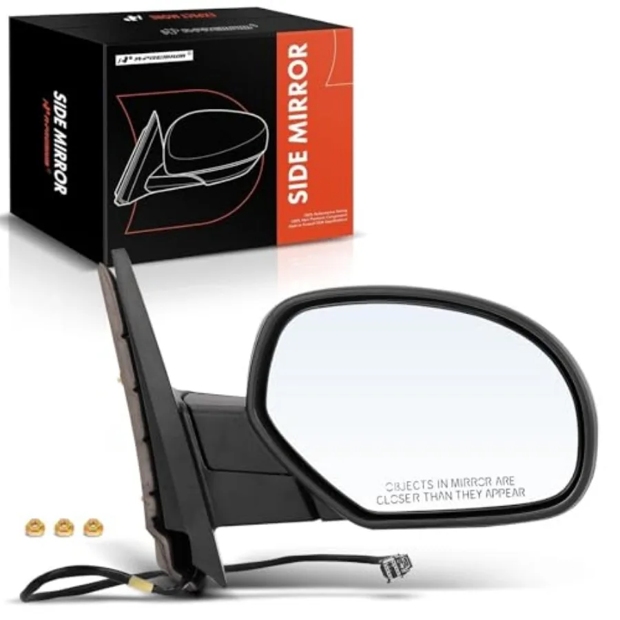 

Side View Mirror - Compatible with Chevy and GMC Models -Silverado 1500 2500 3500 HD Avalanche Suburban Tahoe Sierra Yukon - 20