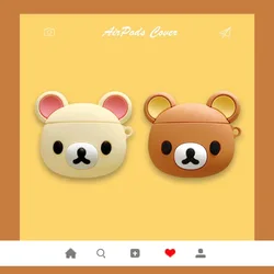 Rilakkuma For Airpods 1 2 3 Pro Pro 2 Silicone Earphone Case Accessories Cover