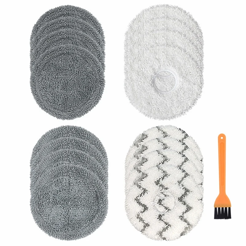 Khuyến Mãi! 17 Chiếc Cho ECOVACS DEEBOT X1 OMNI/TURBO Robot Máy Hút Bụi Có Thể Rửa Được Cây Lau Nhà Miếng Lót Lau Vải Vụn Thay Thế