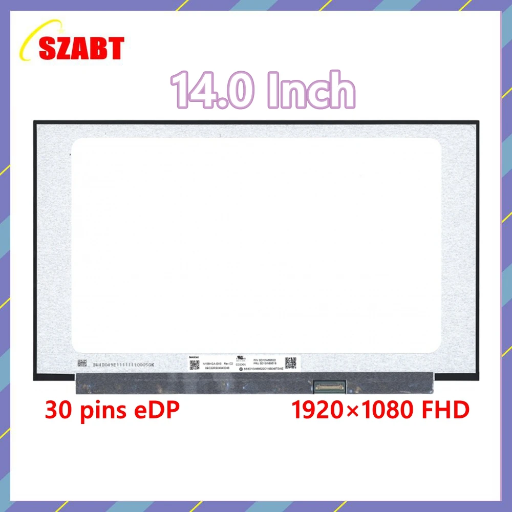 15.6 นิ้ว Slim LED matrix NT156FHM-N61 N62 N63 B156HTN06.1 N156HGA-EA3 แล็ปท็อปหน้าจอ lcd จอแสดงผล 1920*1080 p FHD