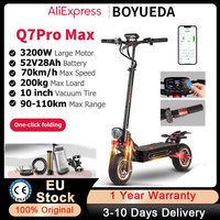 BOYUEDA 3200W Electric Scooter Q7Pro Max Dual Motor 52V28AH With NFC Activated App Control 11\