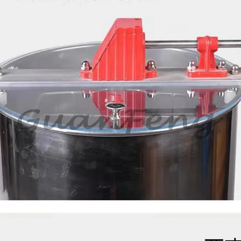 Multifunctional stainless steel three-frame electric honey shaker