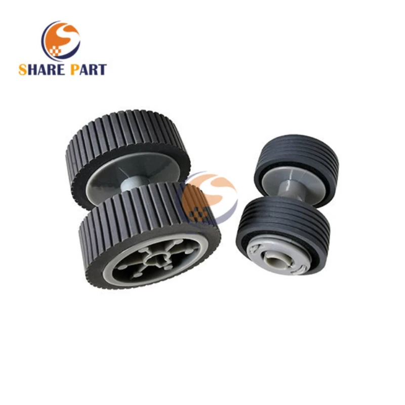 1XBrake Roller Pickup Exit Rollers for Fujitsu Fi6130 Fi-6230 Fi6140 Fi6240 Fi6125 Fi6225 PA03540-0001 PA03540-0002