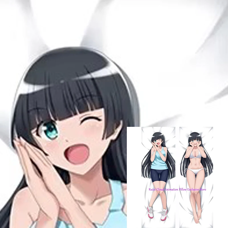 

Dakimakura Anime Pillow Cover Souryuuin Akemi Double Sided Print 2Way Cushion Bedding