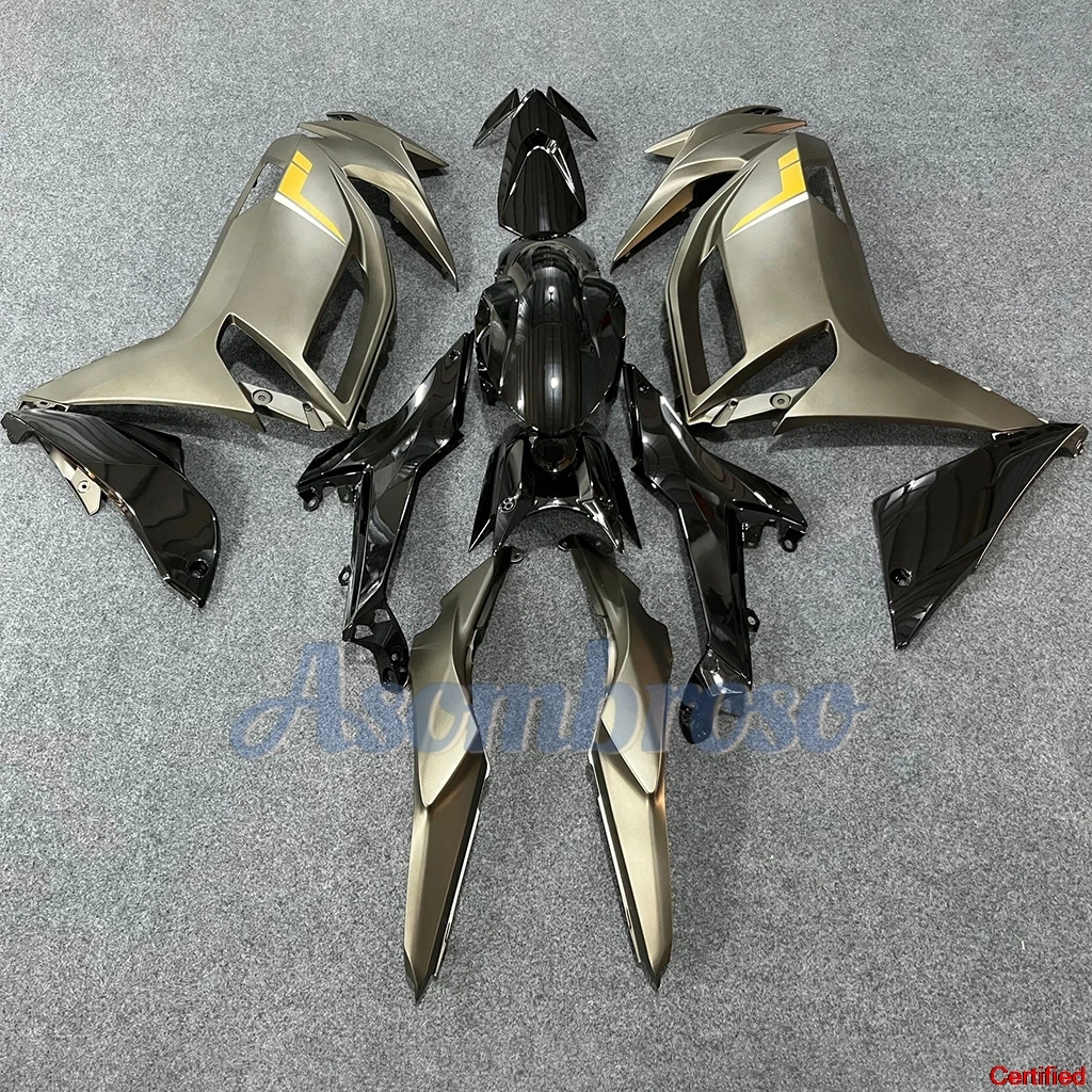 ل NINJA650 2020 2021 2022 2023 الذهب هدية ER-6F 20 21 22 23 جديد ABS هدية مجموعة دراجة نارية البلاستيك مكون Fairings عدة