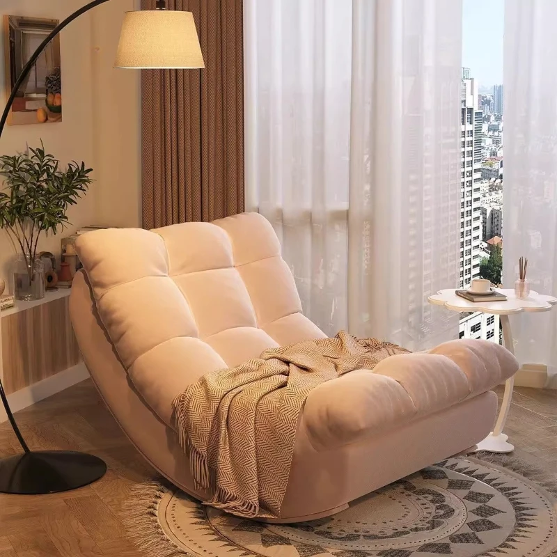 

Lazy sofa chair, office single person commercial reception sofa, soft bag, casual and comfortable, simple and luxurious sofa