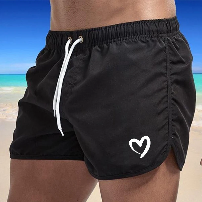 Summer Men's Beach Shorts Classic Male Casual Fashion Shorts High Quality Quicdry Sports Shorts 9 Colors S-3XL Board Shorts