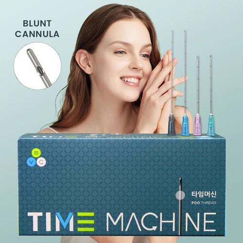 Imagen 2 del producto Cánula roma estéril de alta calidad, 22g, 25g, 50mm, 70mm, Micro punta, aguja de microcánula para rellenos inyecibles, herramientas de belleza