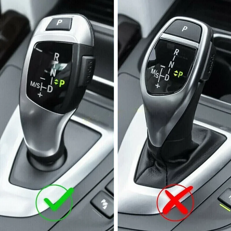 For BMW 1 2 3  4 Series F20 F21 F22 F23 F30 F31 F32 F33 F34 F35 F36 GT RHD Car Gear Shift Panel Frame Gear Knob Cover Head Trim