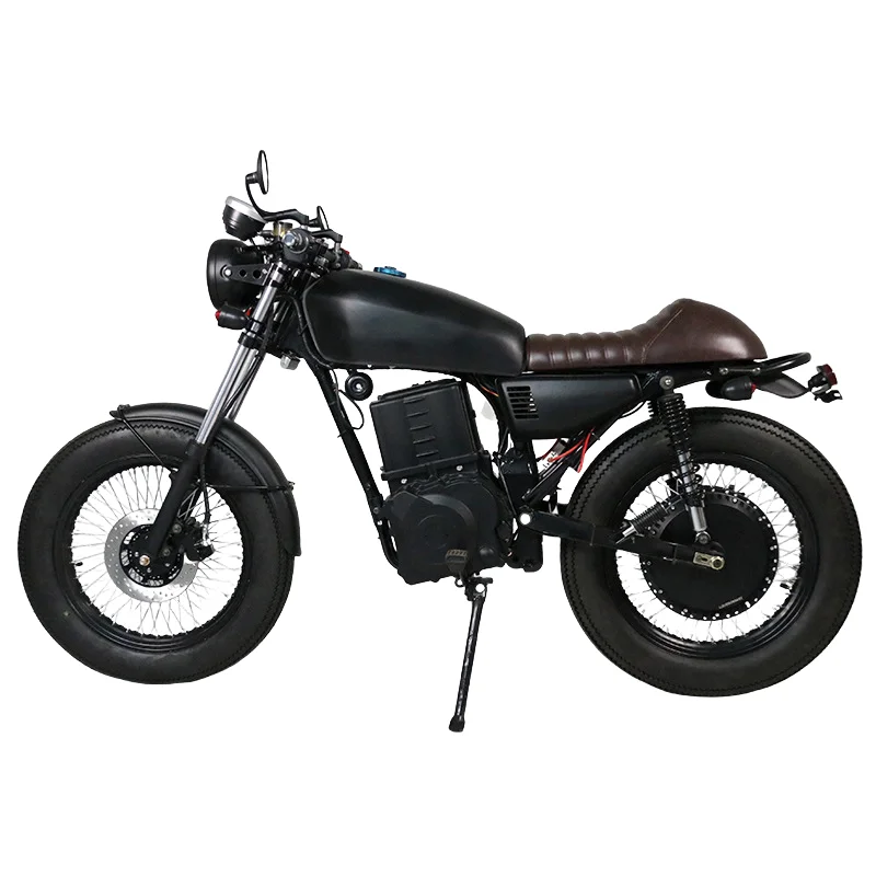 2000w 3000w Lithium High Appearance Retro Large Tire Motorcycle Electric Motorcycle